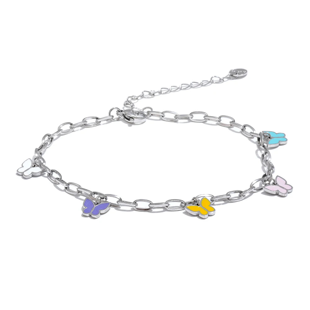 FLUTTER GRACE BUTTERFLY ANKLET