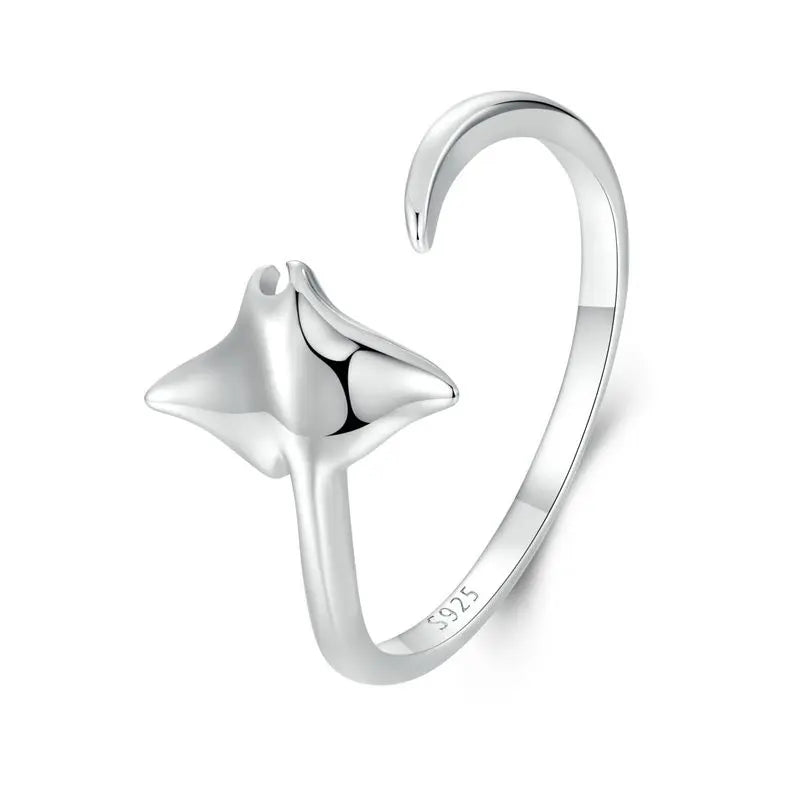 MINI MYSTIC MANTA RAY- ADJUSTABLE RING