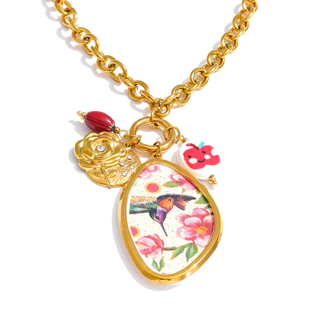 MAGICAL GARDEN LONG NECKLACE