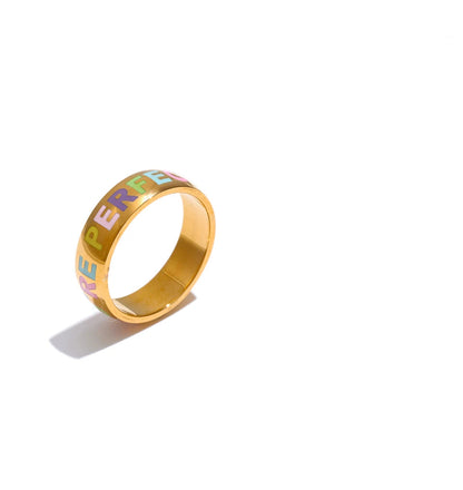 YOU'RE PERFECT- SELF LOVE AWARENESS RING