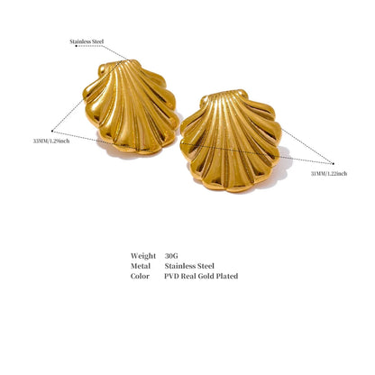 SEASIDE TREASURE- SHELL EARRINGS