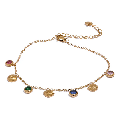 SUMMER SHELLS ANKLET