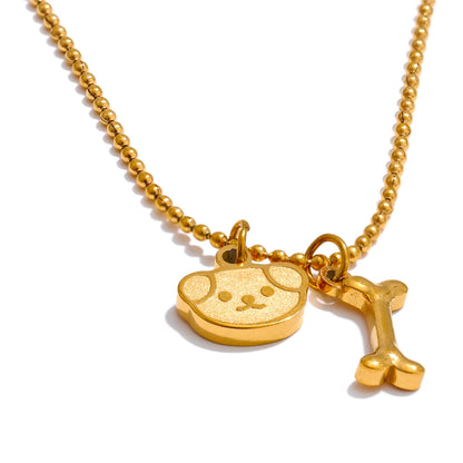 ETERNAL LOVE- PUPPY NECKLACE