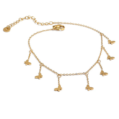 FREE SPIRIT BUTTERFLY ANKLET