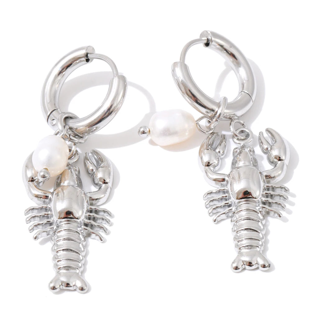 MYSTIC CRAYFISH DROP EARRINGS