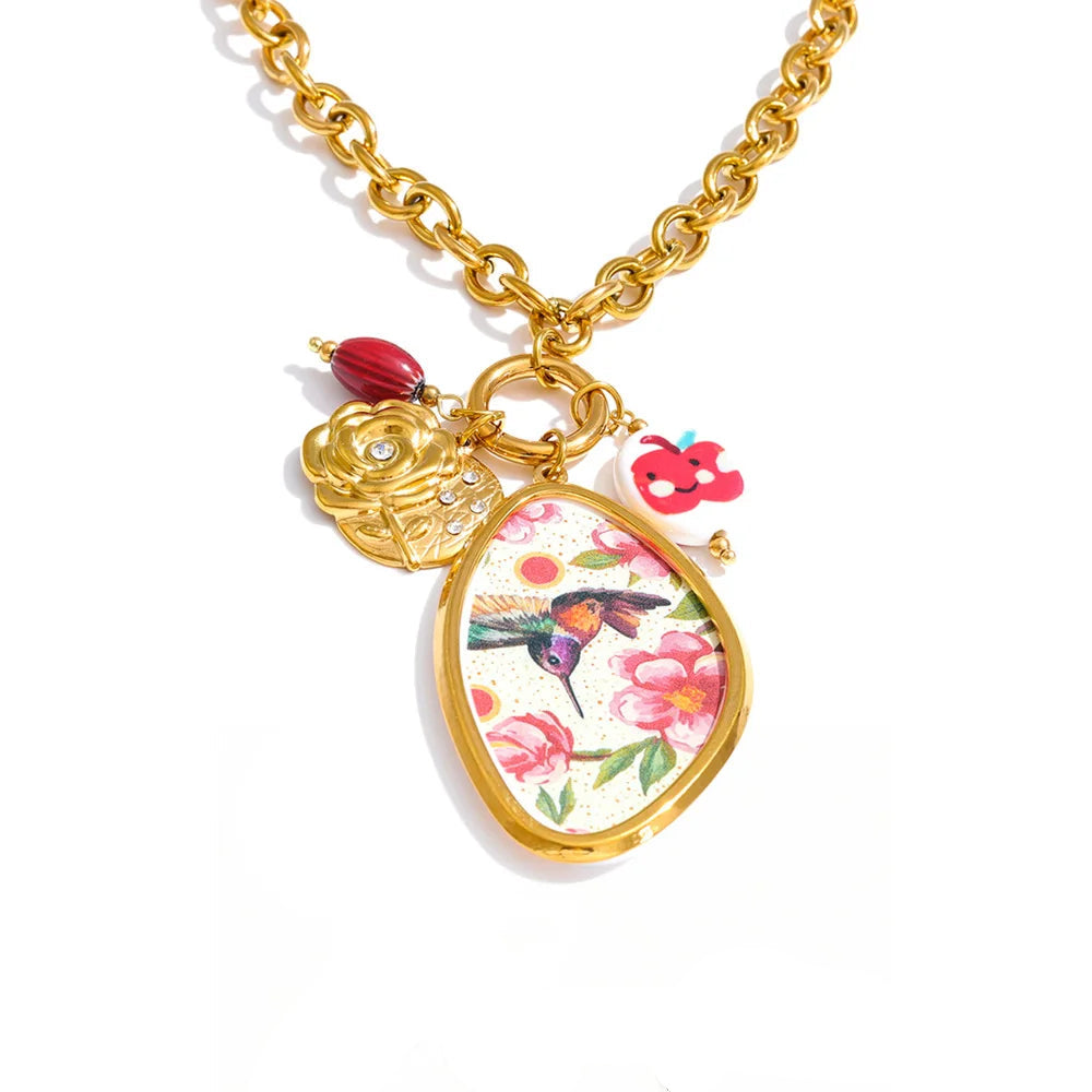 MAGICAL GARDEN LONG NECKLACE