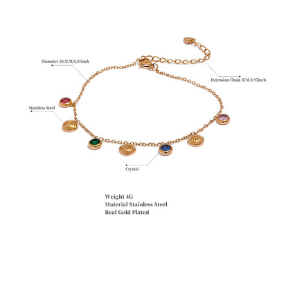 SUMMER SHELLS ANKLET