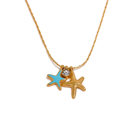 SEA LIGHT- STARFISH NECKLACE