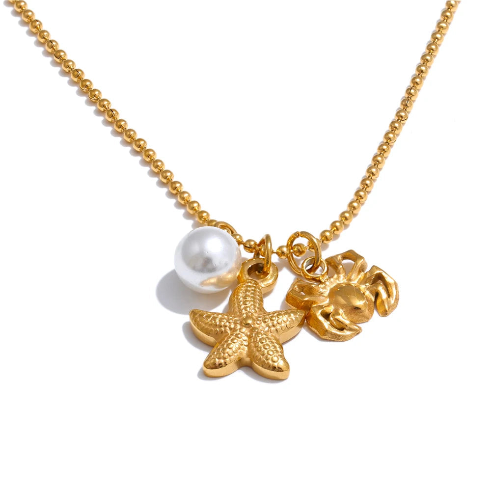 COASTAL TREASURES NECKLACE