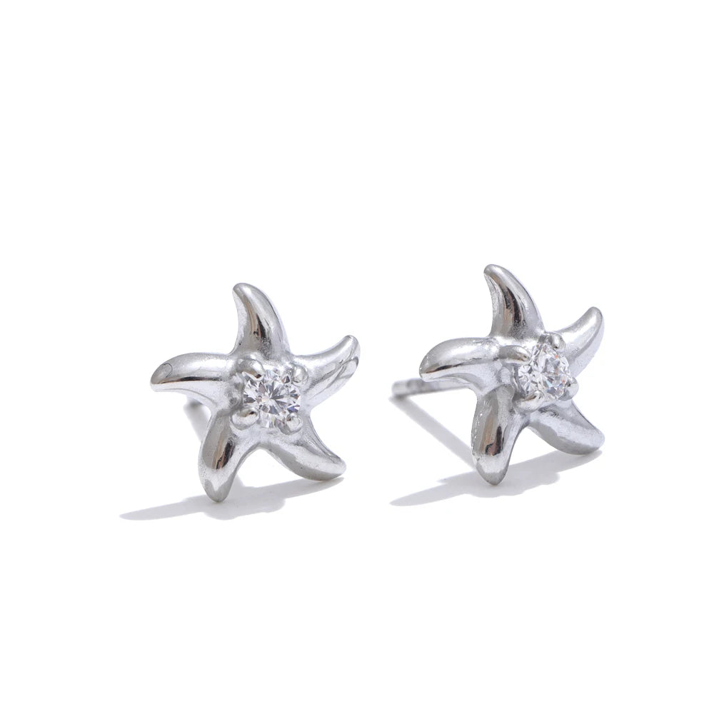 SEA BRIGHTNESS STARFISH EARRINGS