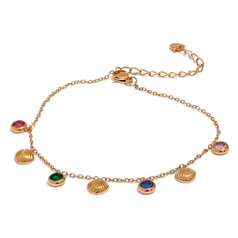 SUMMER SHELLS ANKLET